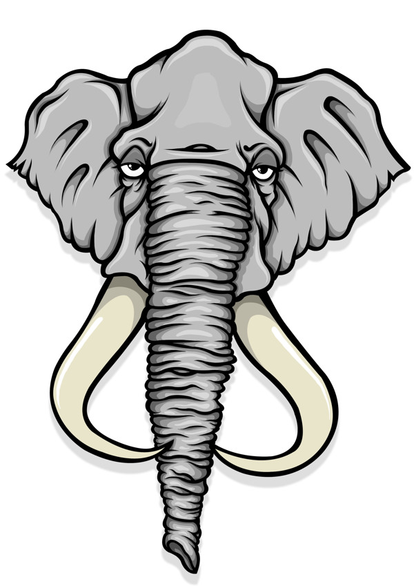 Elephant Graphic - Cliparts.co