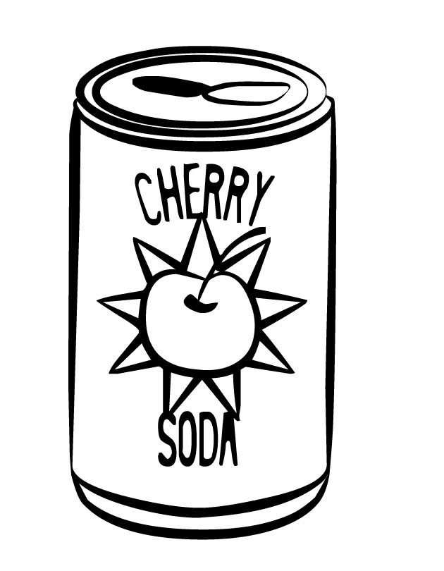 soda can Colouring Pages