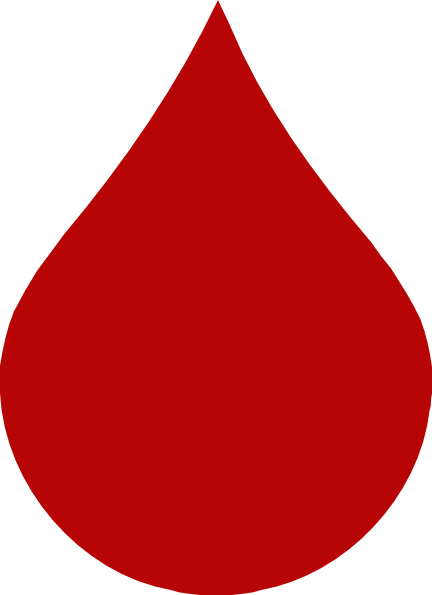 Drop Blood Flowing From Needle And Bag Clipart - Free Clip Art Images