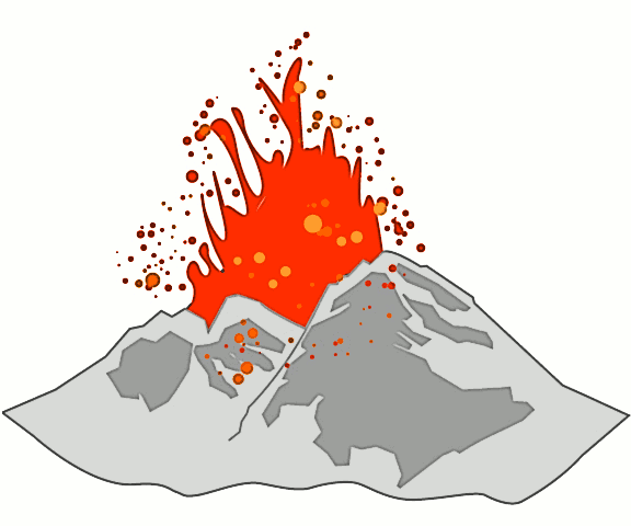 Cartoon Volcano Clipart - Free Clip Art Images