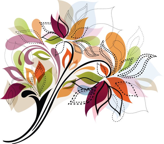 Flower Design Element Vector Illustration | Free Vector Graphics ...