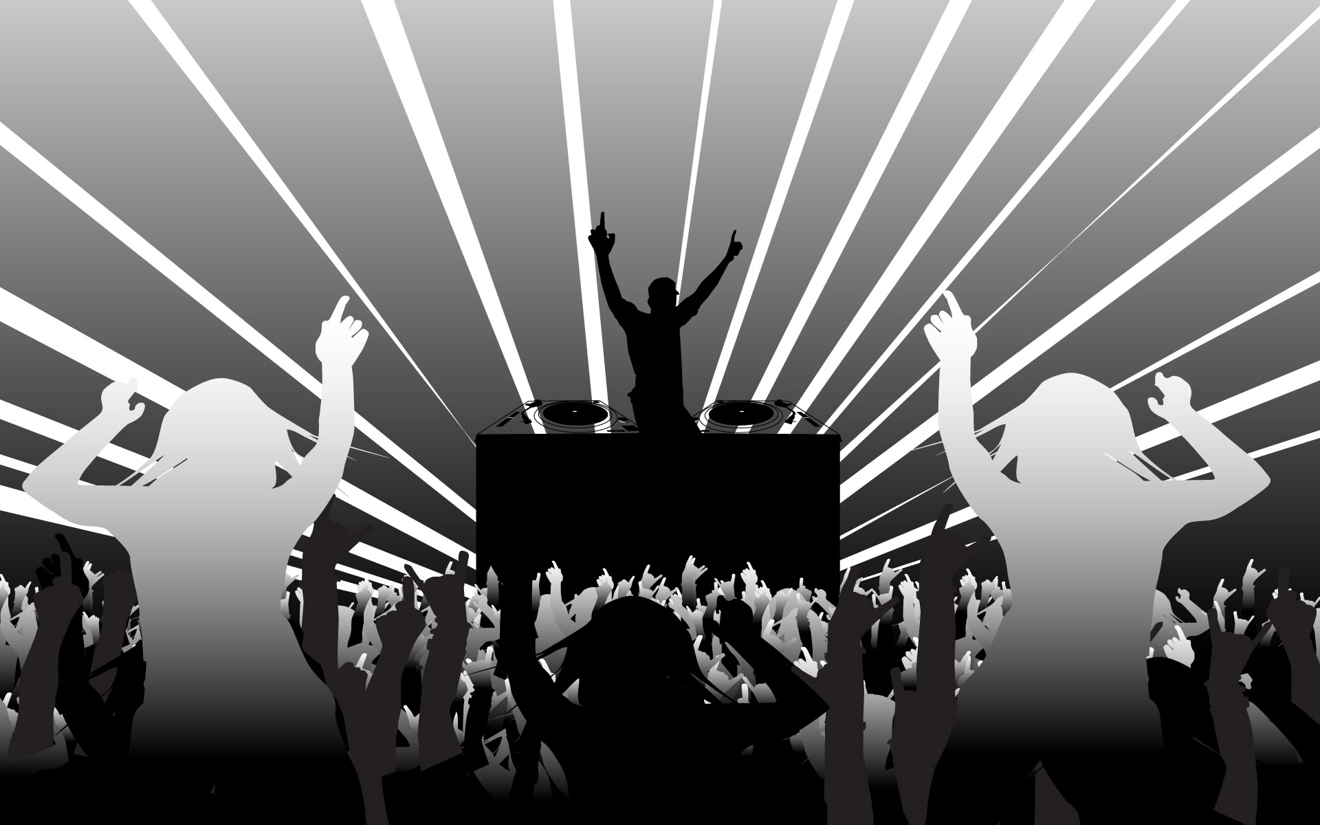 Download Wallpaper 1920x1200 Disco, People, Dancing, Dj 1920x1200 ...