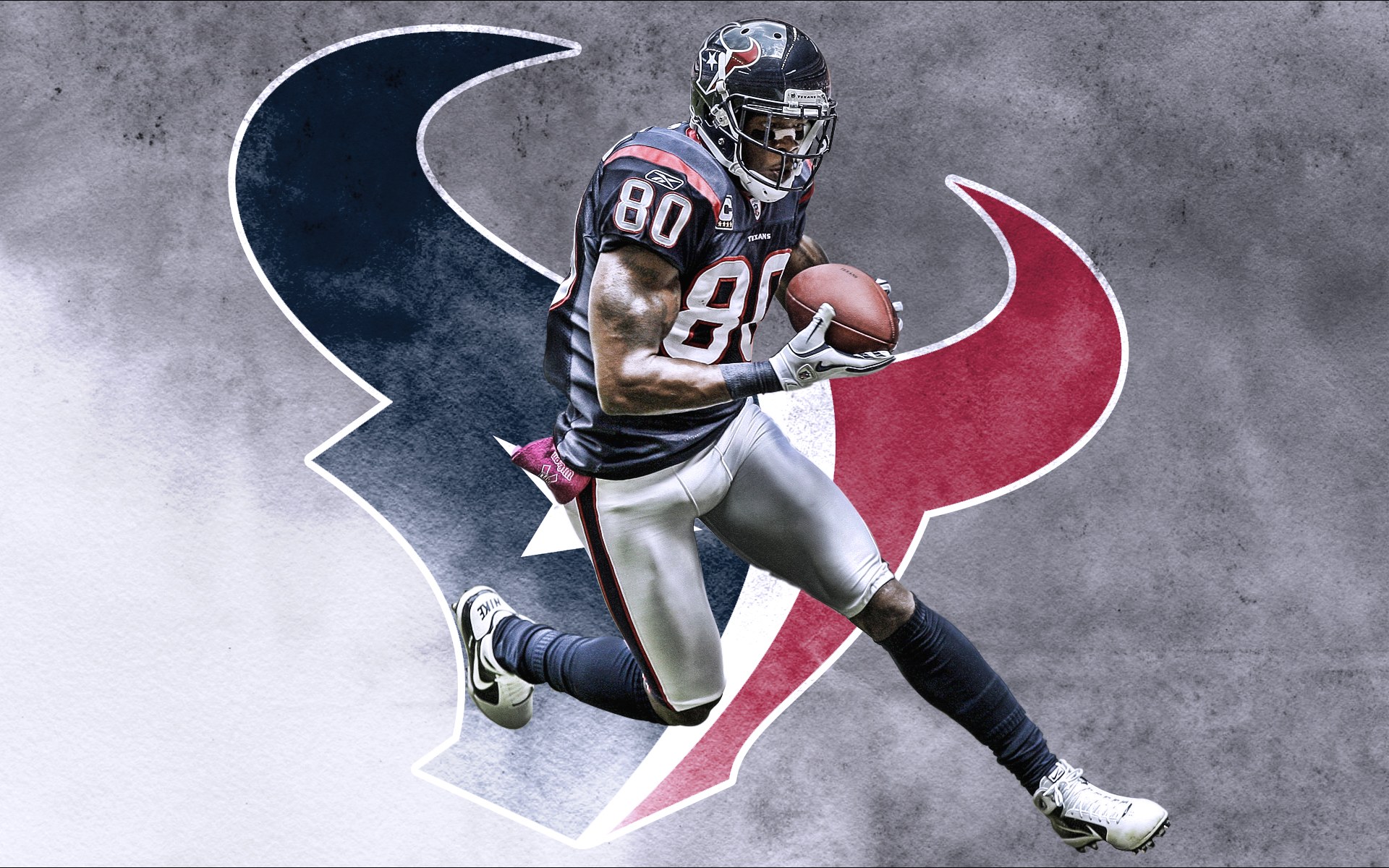 NFL Hoston Texans Logo And Andre Johnson 1920x1200 WIDE NFL ...