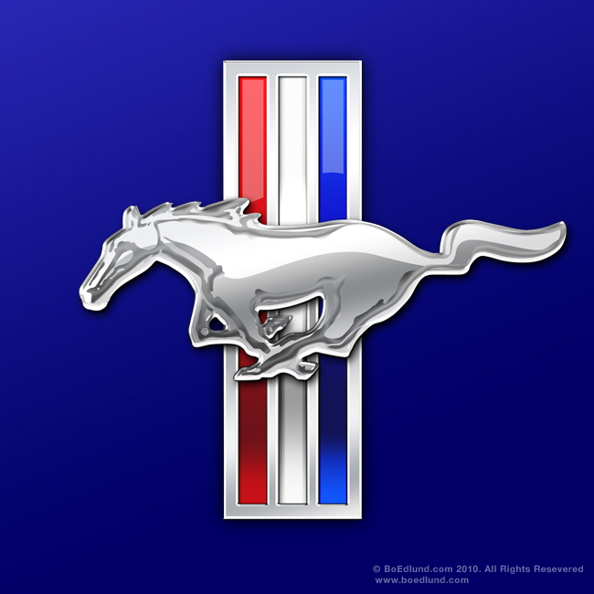Mustang Tribar Logo PSD | PSD Photoshop Graphics | Bo Edlund.com