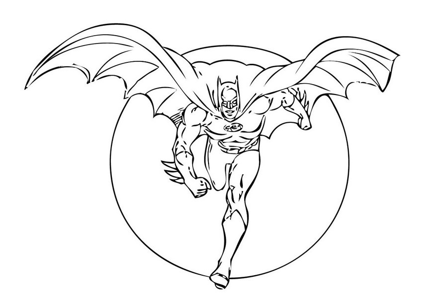 Printable Batman Coloring Pages - AZ Coloring Pages