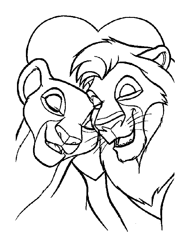 coloring pages - Animals » Lion (335) - Lions