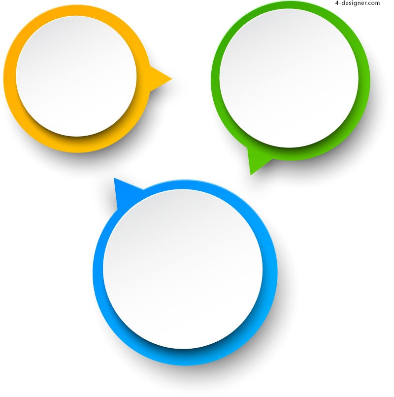 3d Vector Dialogue Bubble Material2 3d Vector Dialogue Bubble ...