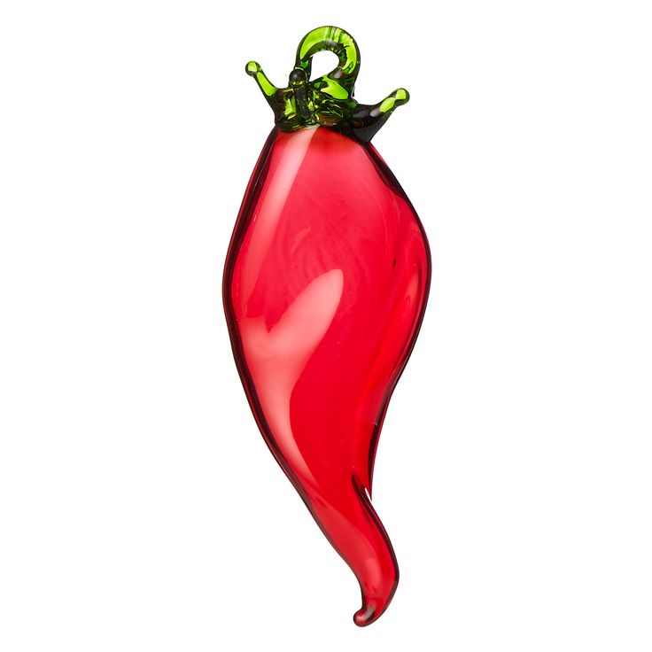 GLASS CHILI PEPPER | Vintage glass, Carnival glass, Glass | Pinterest