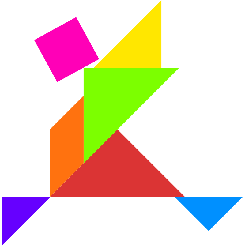 Clipart - Tangram
