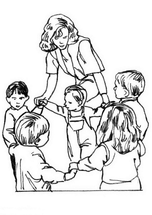 Coloring Page - School coloring pages 30