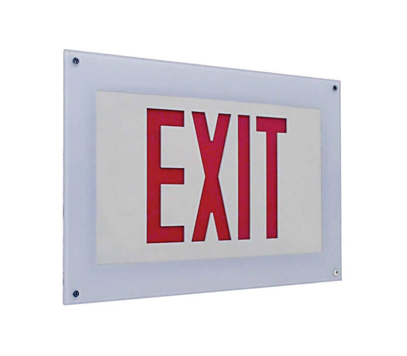 LED emergency light / with exit sign - SENTRY CCDMR - EVENLITE