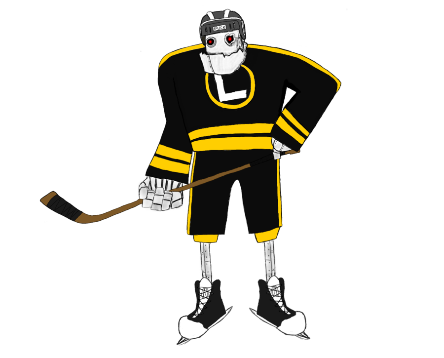 Puck, Robot Hockey Player by Mr-WEIRD on deviantART
