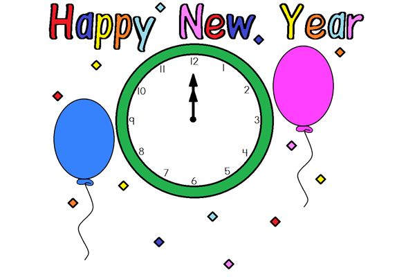 Free Happy New Year 2015 Clipart Images