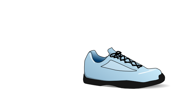 Tennis Shoe clip art Free Vector / 4Vector