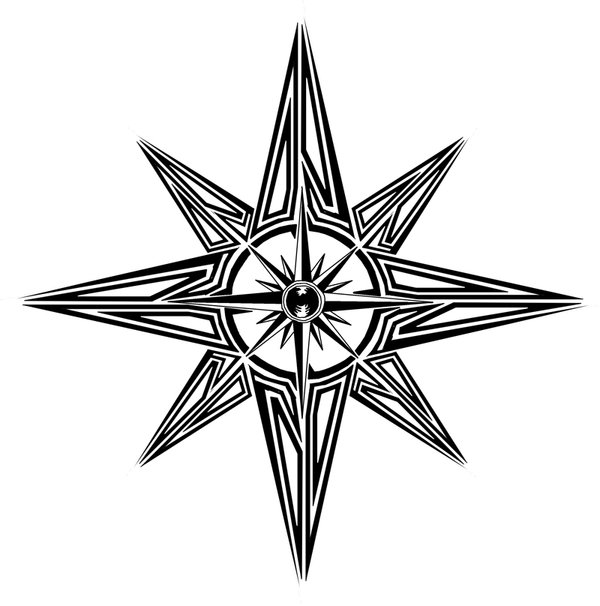 Compass Rose Drawing - Gallery