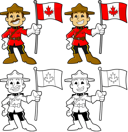 Clip Art Hoard: It's Canada Man!