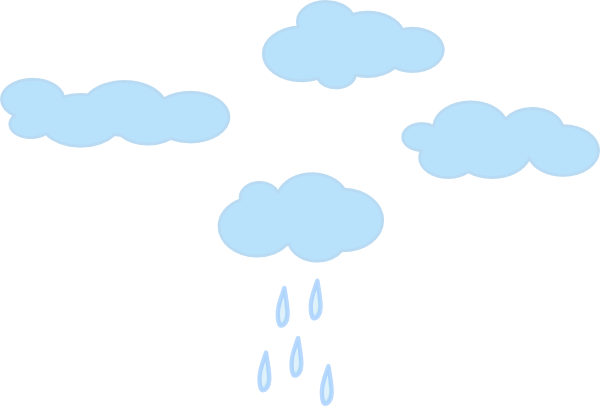 Cloudy Rainy Sky3 clip art - vector clip art online, royalty free ...