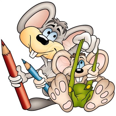 Two Mouses - clipart #