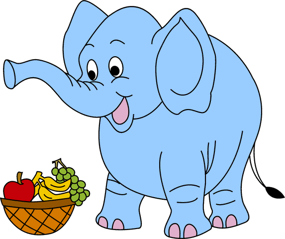 Elephant Coloring Pages for Kids to Color and Print
