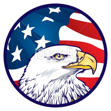american flag background with eagle | RYNAKIMLEY