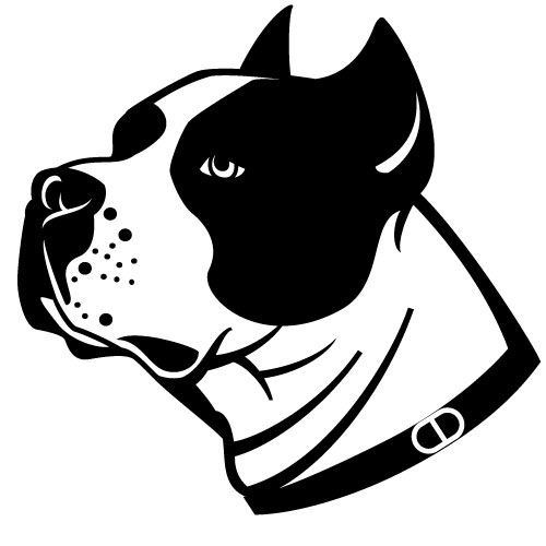 deviantART: More Like Stafford Dog Vector by Vectorportal