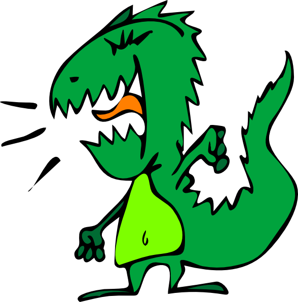 Dinosaur clip art - vector clip art online, royalty free & public ...