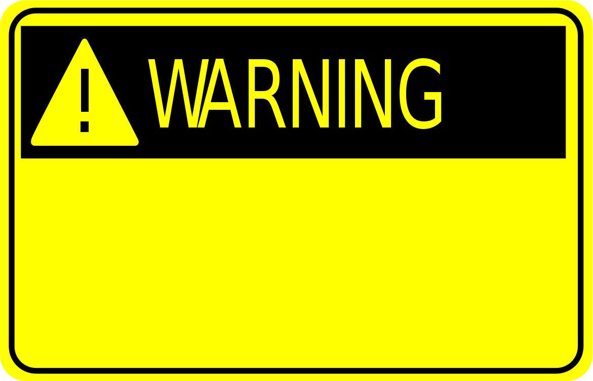 Warning Sign Clip Art Download