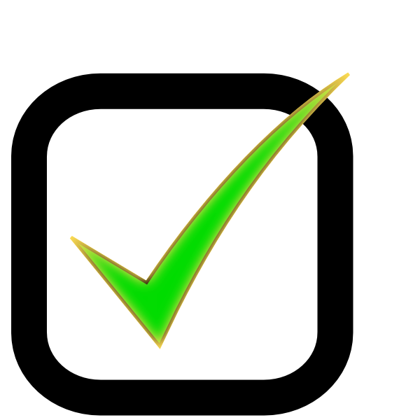 Checkbox Checked clip art - vector clip art online, royalty free ...