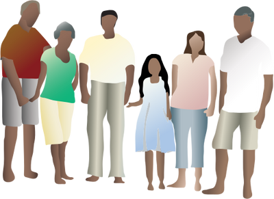 Family - Culture/Archaeology - Vector Illustration/Drawing/Symbol ...