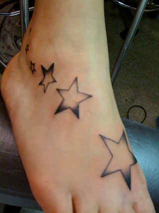 Foot-star-tattoos.jpg - Cliparts.co