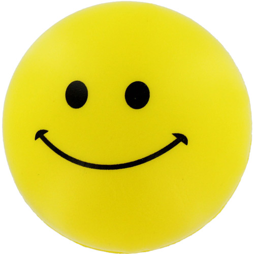 Smiley Face Stress Reliever | Imprinted Stress Balls | 0.60 Ea.