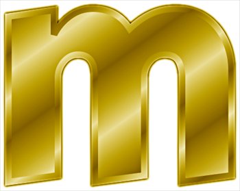 Free gold-letter-m- Clipart - Free Clipart Graphics, Images and ...