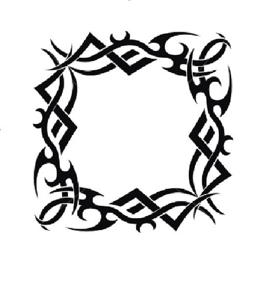 Items similar to Tribal Border on Etsy