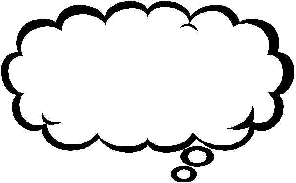 Thought Cloud - ClipArt Best