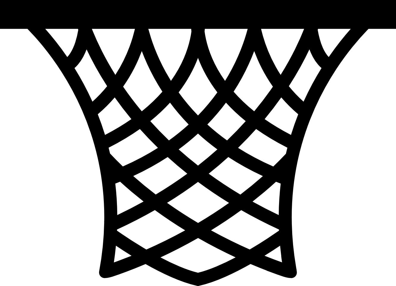 Basketball Net Vector | Clipart Panda - Free Clipart Images