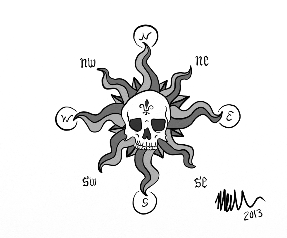 Compass Rose Tattoo Drawing - Gallery