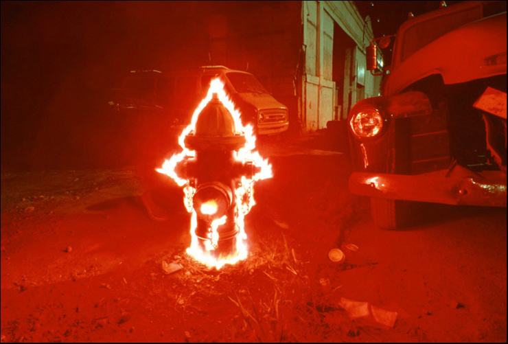Blowing Up a Tag : Gary Stubelick Lights the Street On Fire ...
