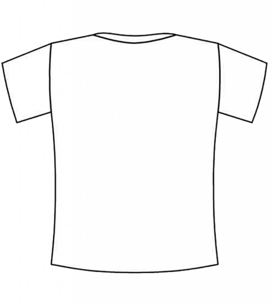 Blank T Shirt Printable - ClipArt Best