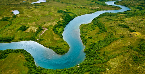 A River That Does A 180°