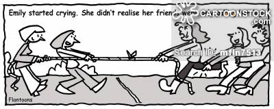 Tug-o-war Cartoons and Comics - funny pictures from CartoonStock