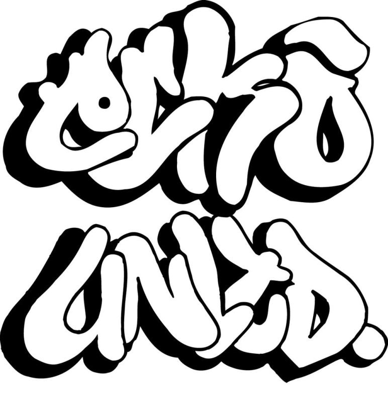 Graffiti Numbers 1-10 - Cliparts.co