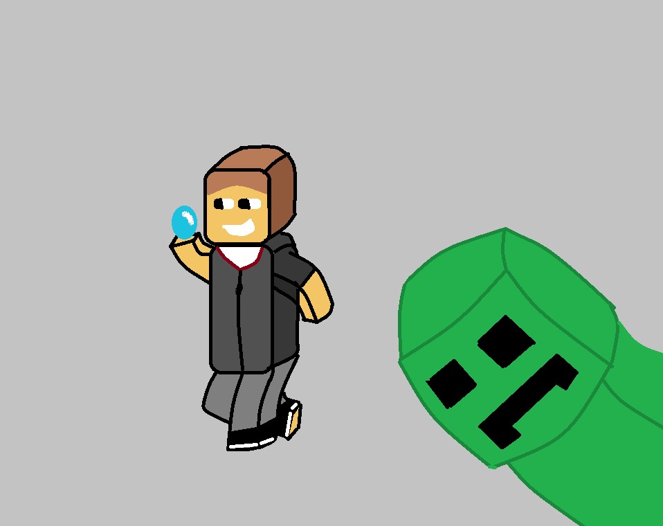I will make a cartoon of you MINECRAFT character for free ...
