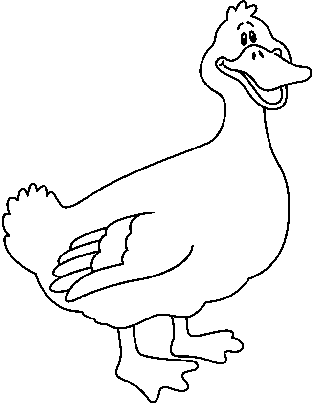 Pix For > White Duck Clipart