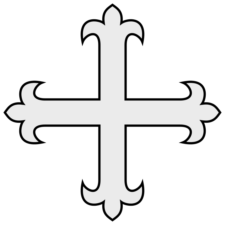 File:Coa Illustration Cross Flory.svg - Wikimedia Commons