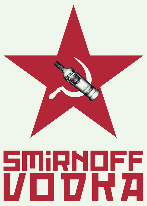 Smirnoff Vodka - Poster on the Student Show