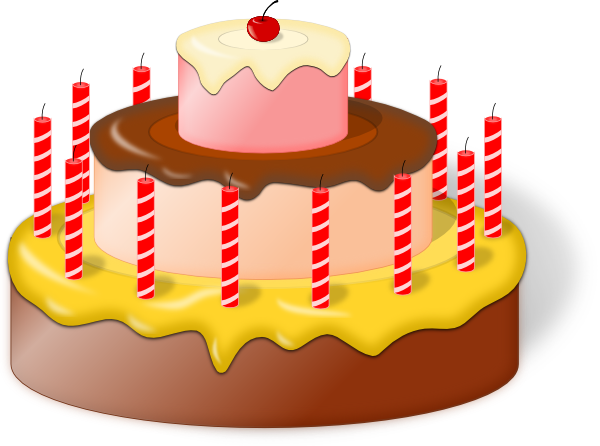 Birthday Cake Clip Art | clip art, clip art free, clip art borders ...