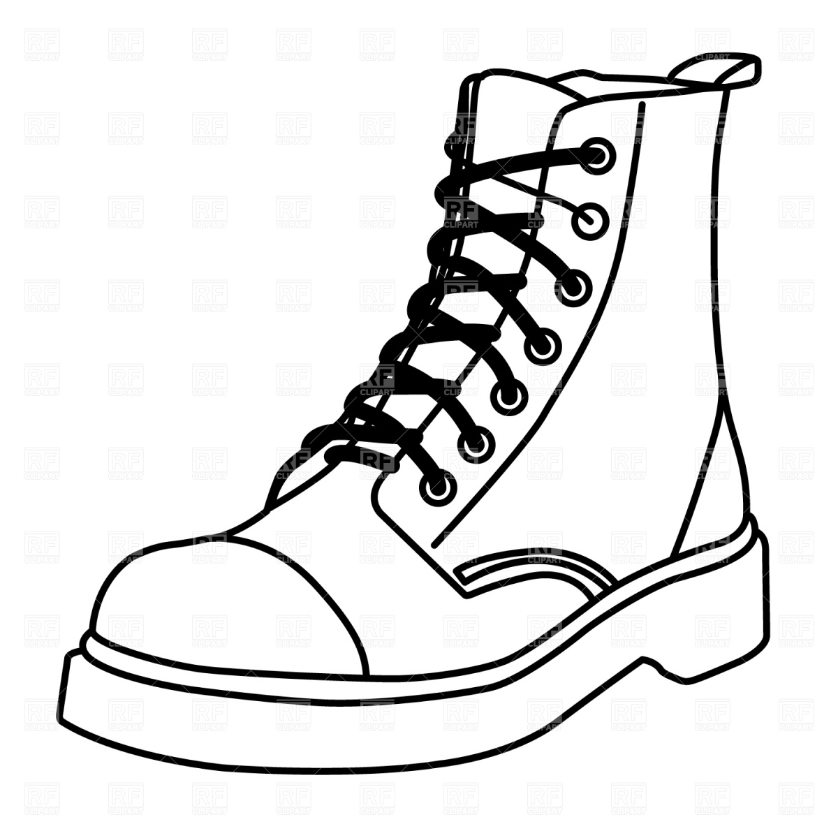 Trends For > Shoe Prints Walking Clip Art