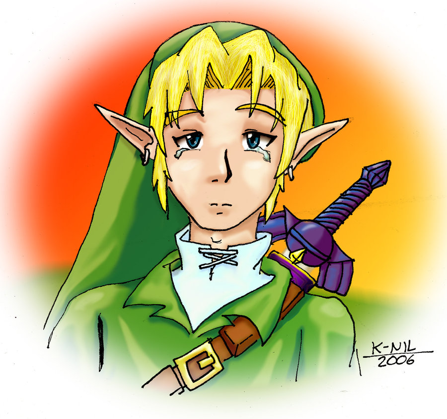 Link's Crying by Kaynil on deviantART