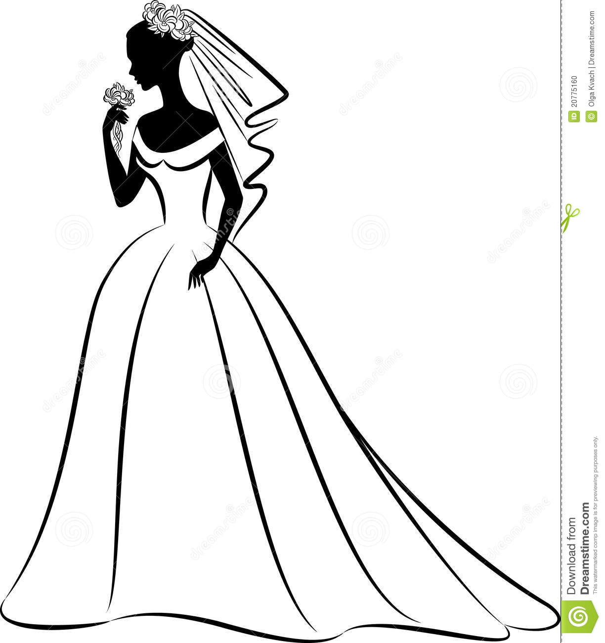 Wedding Dress Clipart - Gallery