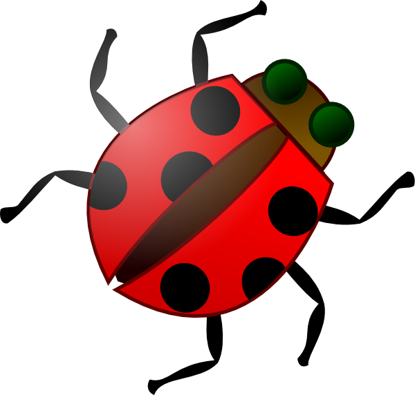 Sweet Lady bug Clip art - Vector graphics - Download vector clip ...